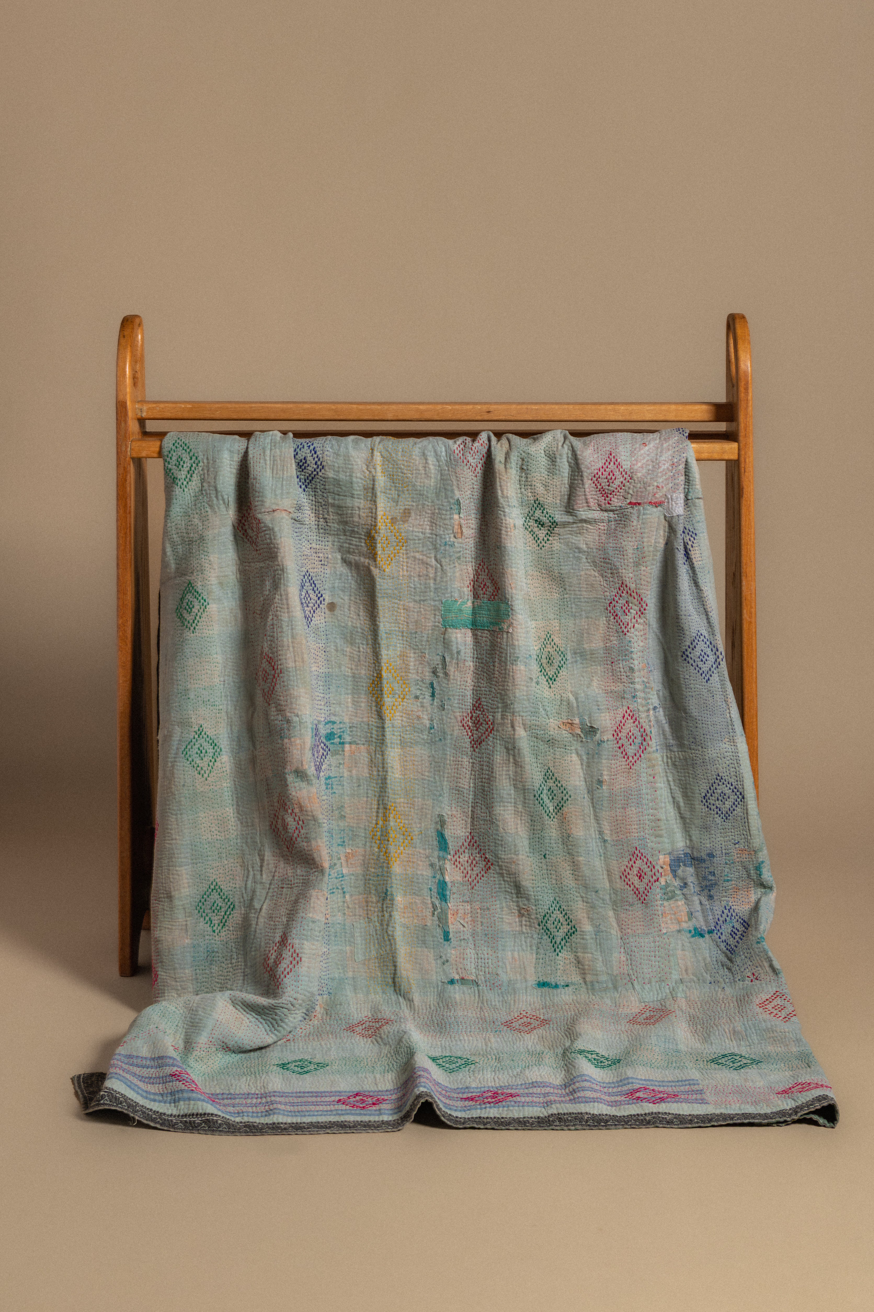 Vintage Quilted Throw IV