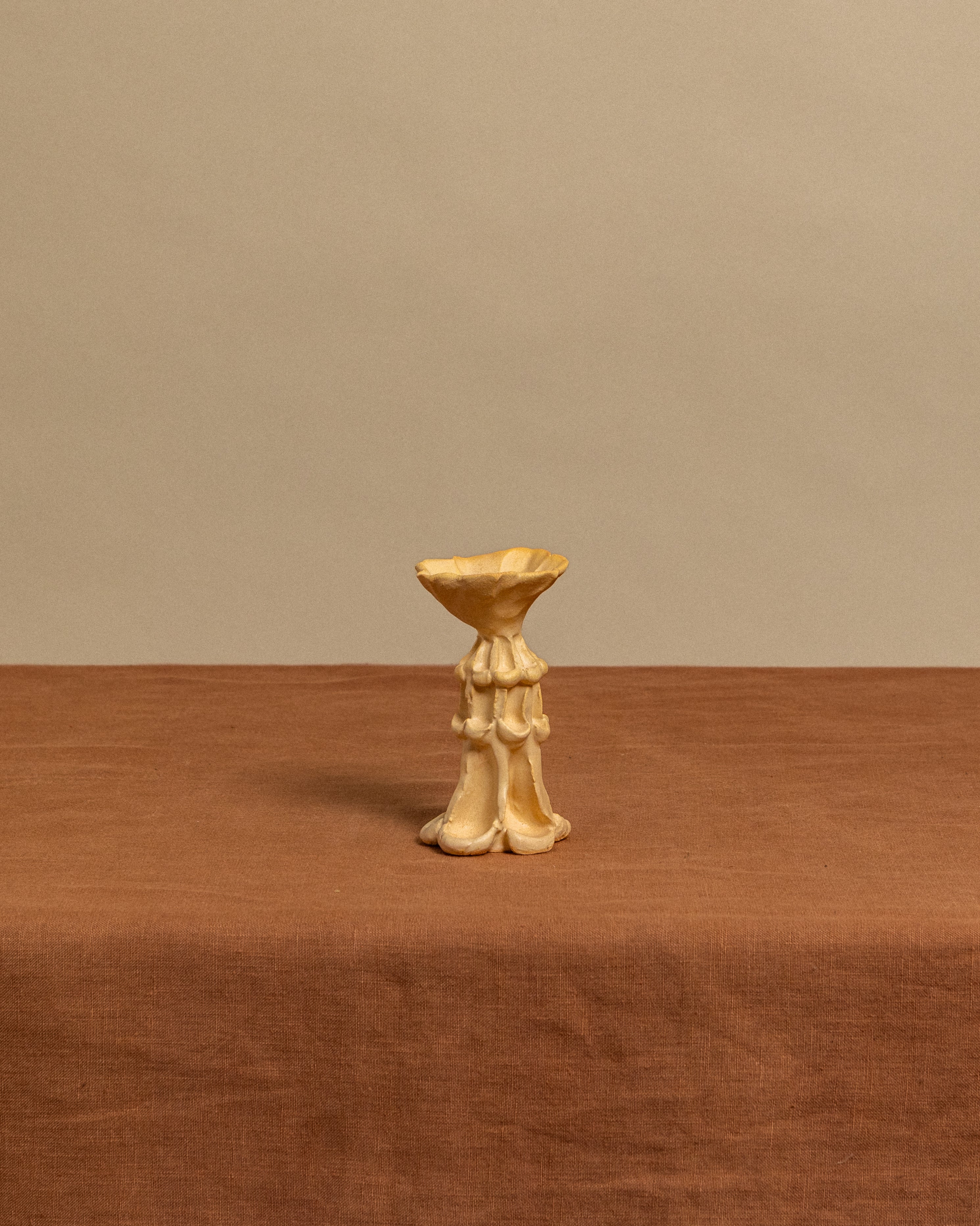 Tiered Candlesticks in Buttercup