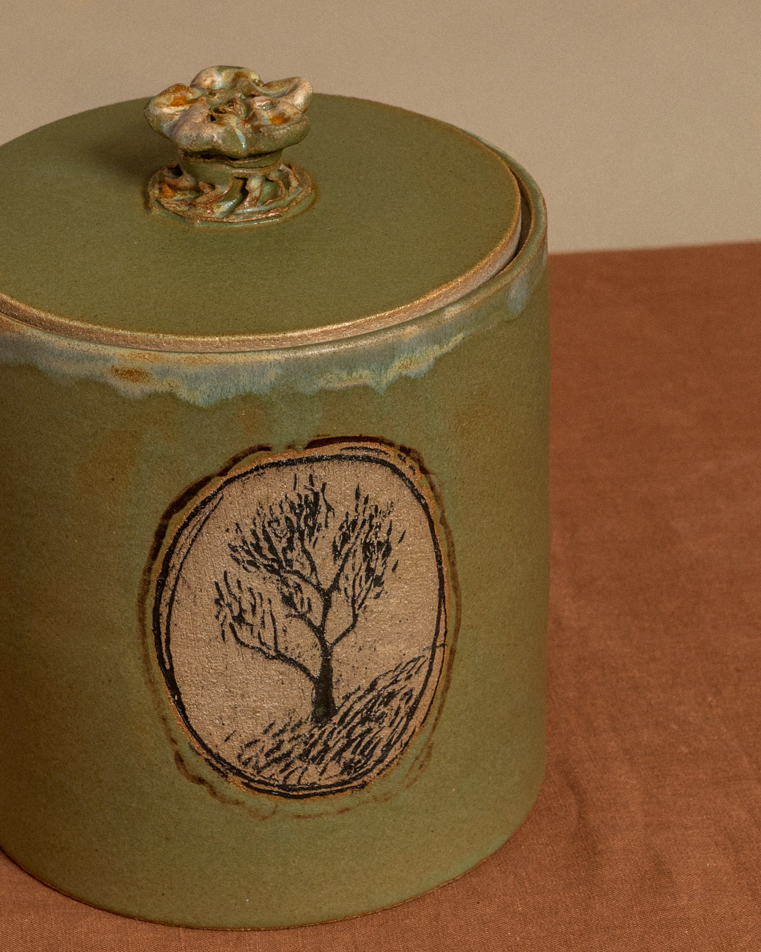 Noren Illustrated Canister, Gemma Green