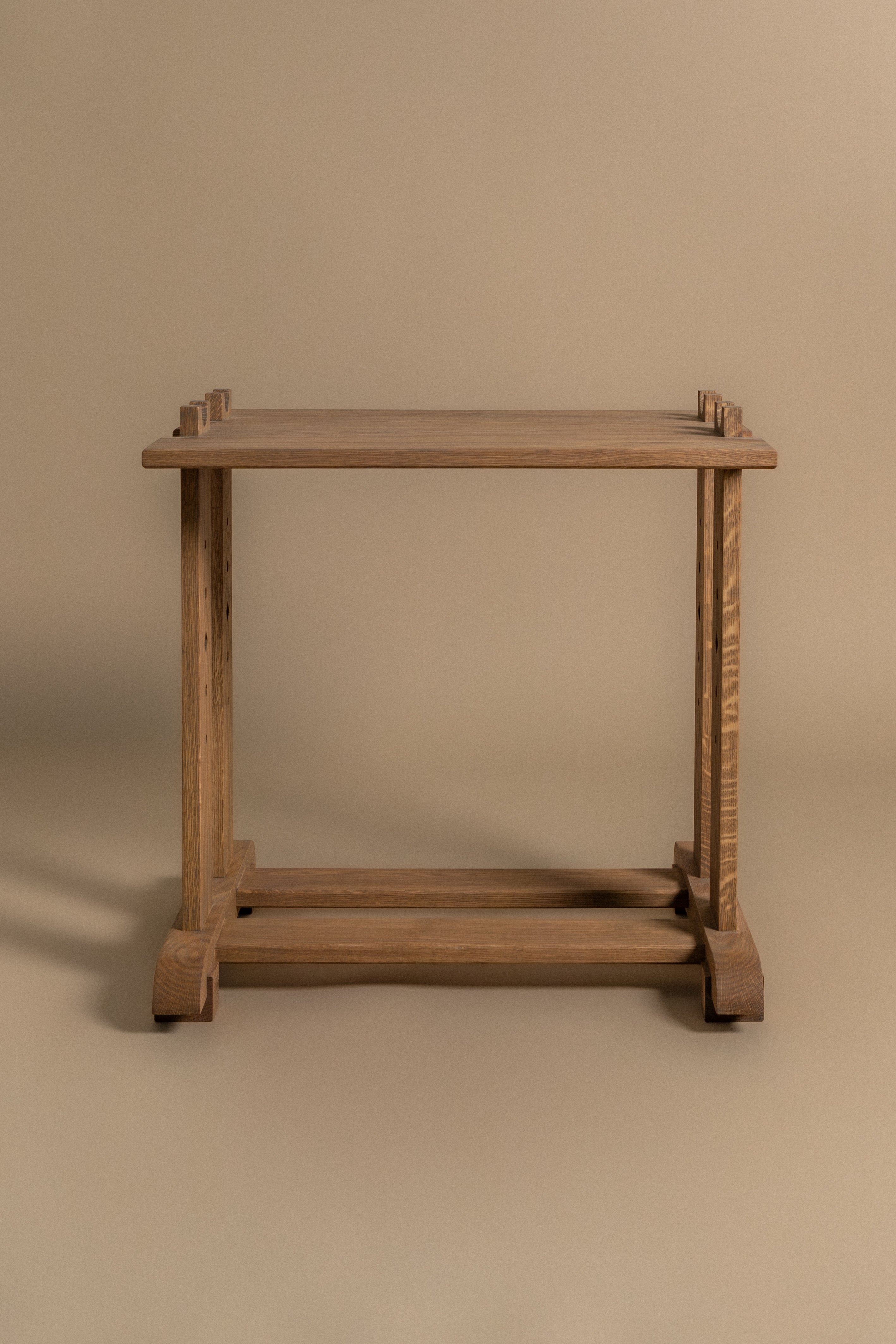 Buco Side Table in Olive White Oak