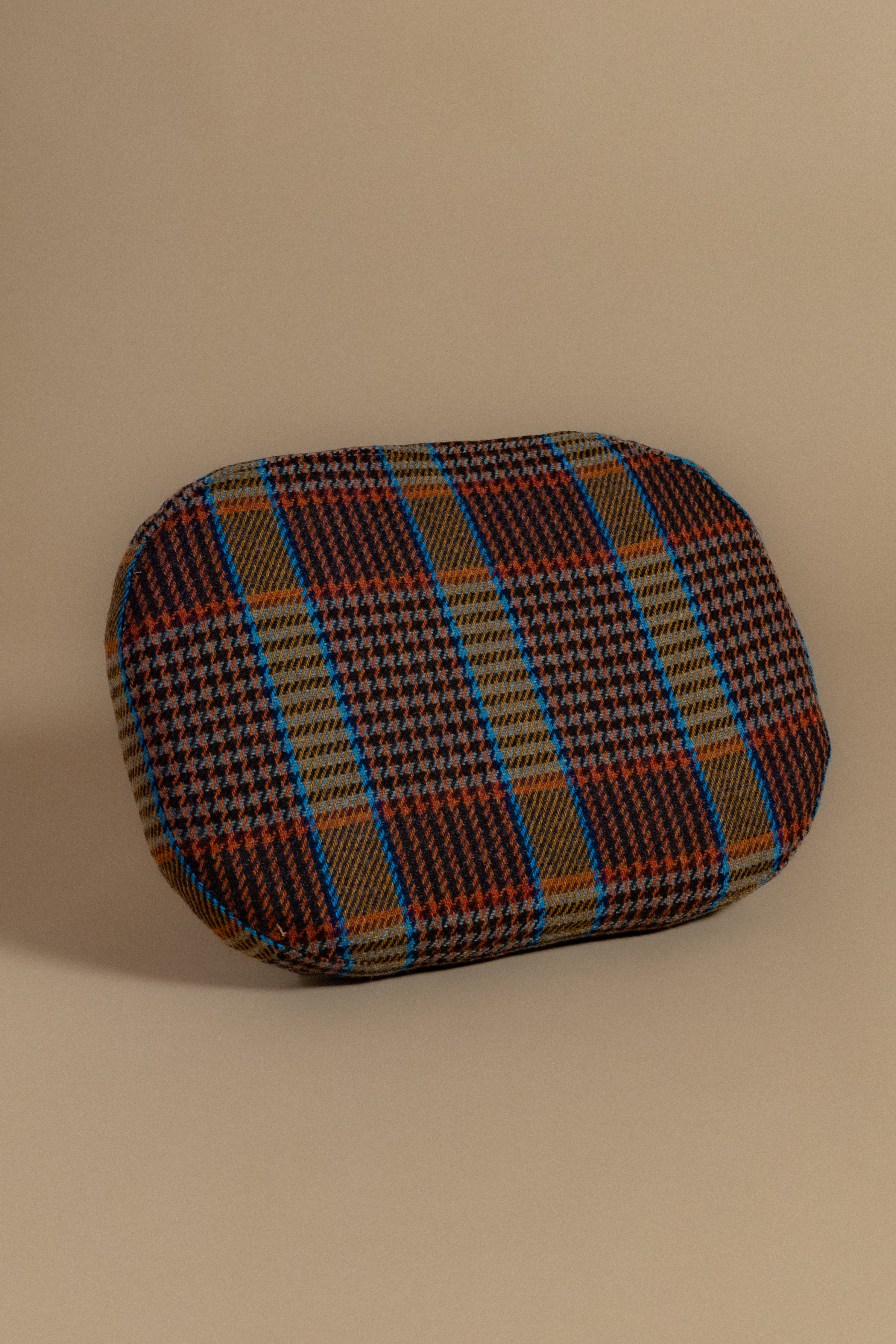 Roy Lozenge Pillow in Wool Plaid