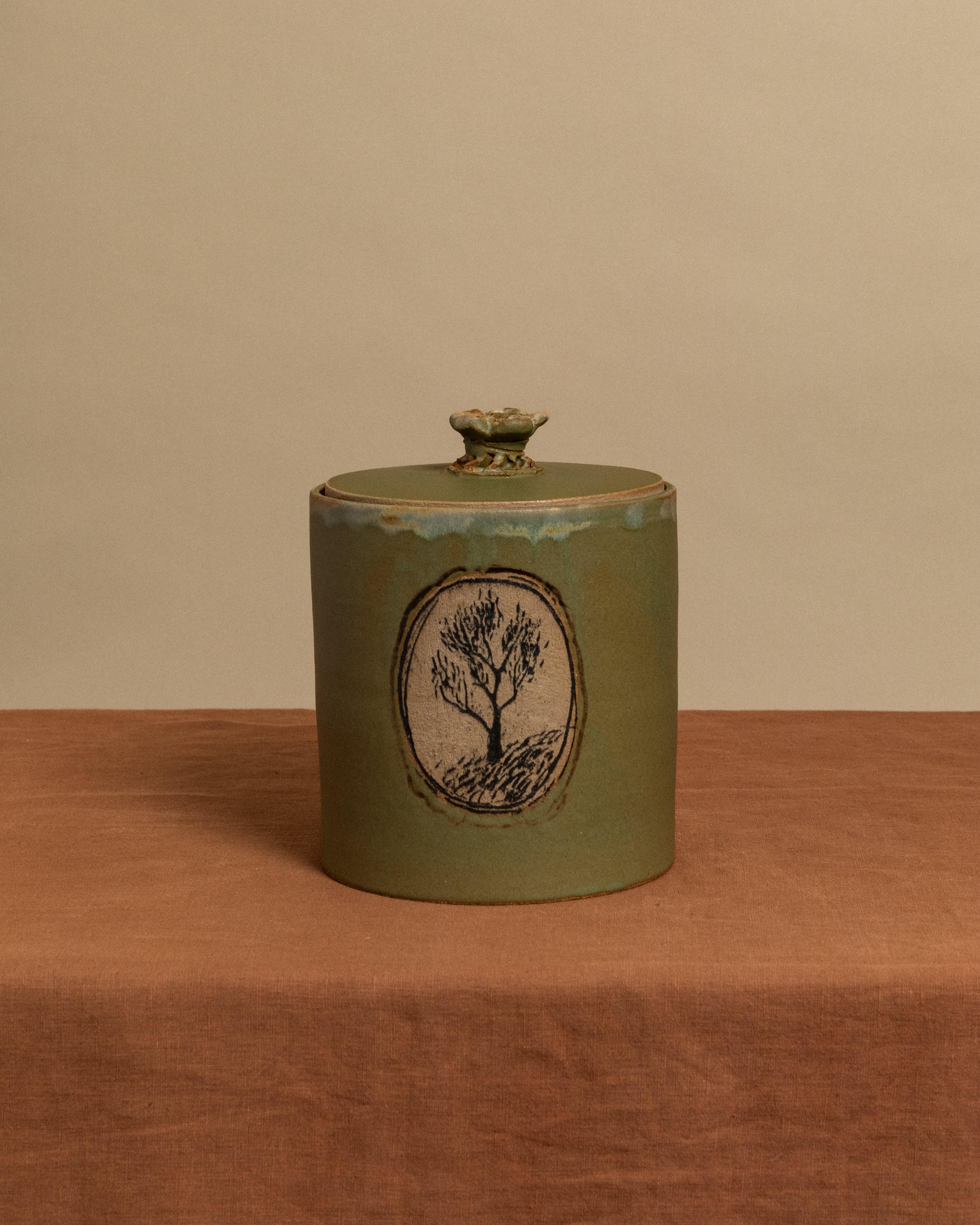 Noren Illustrated Canister, Gemma Green